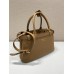 Prada 1BA418 Saffiano 28x18x10.5cm yellow