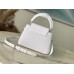 Louis Vuitton  N82904/M48865 Capucines 21 * 14  * 8  cm white