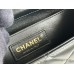 Chanel gold ball 14.5x22x8cm black