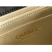 Chanel gold ball 13x20x7cm black lambskin  black