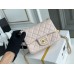 Chanel gold ball 13x18x7cm black lambskin pink