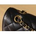 Chanel classic flap 25cm caviar black 