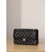 Chanel classic flap 20cm caviar black 