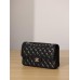 Chanel classic flap 20cm caviar black 