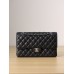 Chanel classic flap 25cm caviar black 