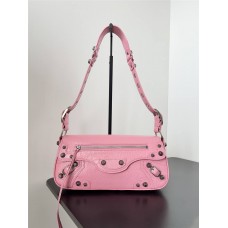 Balenciaga Spring 24  Le Cagole 29.9 x 13.9 x 4.5cm pink