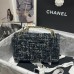 Chanel  2.55 classic flap CF bag medium size 25cm Tweed 