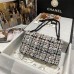 Chanel  2.55 classic flap CF bag medium size 25cm Tweed 