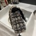 Chanel  2.55 classic flap CF bag medium size 25cm Tweed 