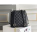 Chanel backpack 20.5x20x11.5cm medium  caviar