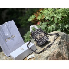 Dior book tote mini with strap 13.5 ×5 ×18 CM 