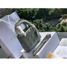 Dior  Lady Dior 17cm  green