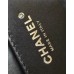 Chanel classic flap gald ball 12x19x8cm lambskin
