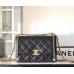 Chanel classic flap gald ball 14.5x22x8cm lambskin