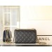 Chanel classic flap gald ball 14.5x22x8cm lambskin