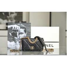 Chanel WOC 19 bag 19.5x12x3.5cm lambskin