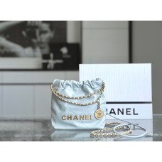 Chanel 22 mini  black 20x19x6cm