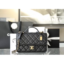 Chanel classic flap with top handle 25cm