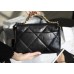 Chanel 19 bag 26x16x9cm lambskin