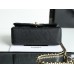 Chanel classic flap with top handle 20cm 20x13x9cm