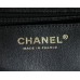 Chanel classic flap with top handle 20cm 20x13x9cm