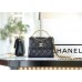 Chanel Vanity case 11x9x6cm with pearl handle