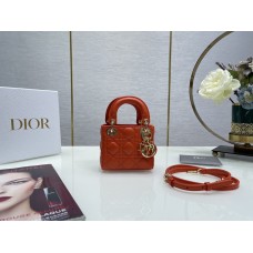 Dior Lady Dior micro bag 12/10/5cm