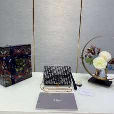 Dior  saddle woc 22/14.5/3.5cm