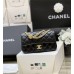 Chanel classic flap mini CF  flower buckle  20cm