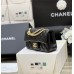 Chanel classic flap mini CF  flower buckle  20cm