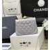 Chanel classic flap mini CF 17cm  flower buckle