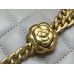 Chanel classic flap mini CF 17cm  flower buckle