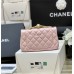 Chanel classic flap mini CF 20cm  flower buckle