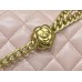 Chanel classic flap mini CF 20cm  flower buckle