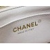 Chanel classic flap mini CF 17cm  flower buckle