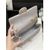 Chanel classic flap mini CF 20cm  flower buckle