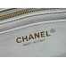 Chanel classic flap mini CF 20cm  flower buckle