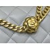 Chanel classic flap mini CF 20cm  flower buckle