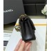 Chanel classic flap mini CF 20cm  24K  gold painted