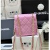 Chanel 23P 19*19*6cm pink