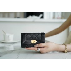 Chanel wallet Leboy 7.5×11.3×2.1cm