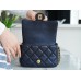 Chanel classic flap 13×19×6cm big diamond