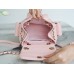 Chanel backpack pink 21.5*19.5*12cm