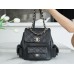 Chanel backpack black 21.5*19.5*12cm