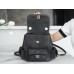 Chanel backpack black 21.5*19.5*12cm