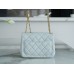 Chanel classic flap 13*18*7cm flower buckel