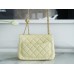 Chanel classic flap 13*18*7cm flower buckel