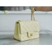 Chanel classic flap 13*18*7cm flower buckel