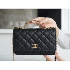 Chanel WOC letter handle 12*19*3.5cm