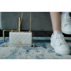 Chanel WOC with gold ball 12.3*19.2*3.5cm